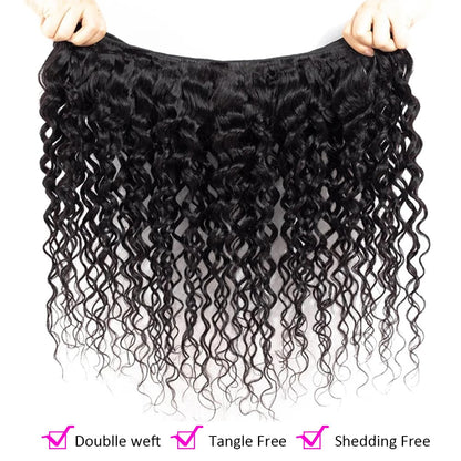 14A Body Wave Bundles Human Hair 20 22 24 Inch 100% Brazilian Virgin Real Raw Human Hair Bundles Body Wave Thick Weave Natural Color (20 22 24 Inch)