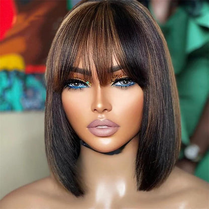 MEGOOD 200% Density Reddish Brown Deep Wave Lace Front Wigs Human Hair 13x4 HD Transparent Curly Human Hair Wig Pre Plucked 13X4 Ginger Wig Human Hair Glueless Colored Wigs With Baby Hair 18inch