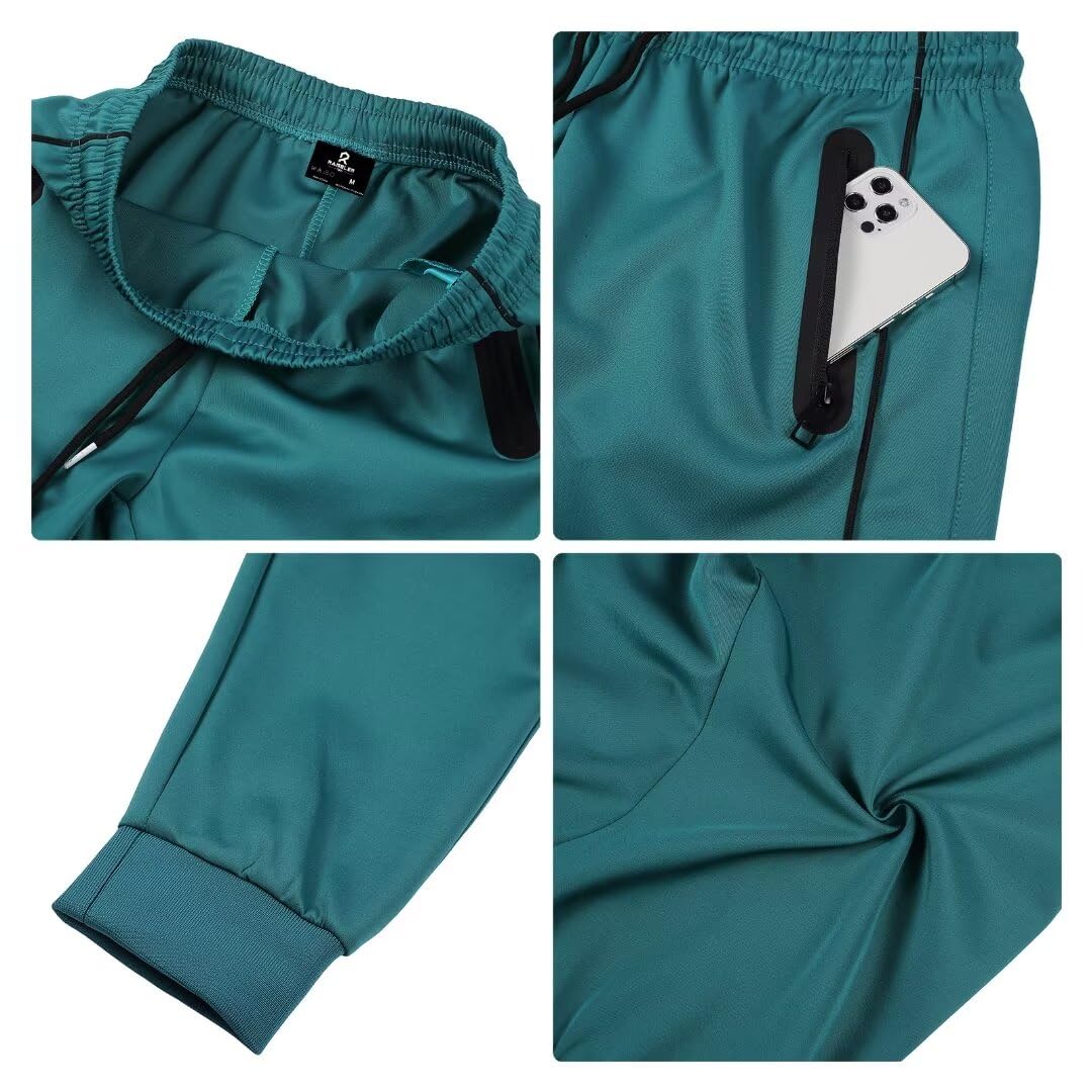 R RAMBLER 1985 Men's Tracksuit Active fashion Hoodie outifts zip sweatsuit set jogger sportswear