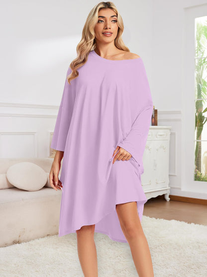 Plus Size Moo Moos for Women Oversized Sleep Shirts for Women Oversized Nightgown with Pocket Fit S-5XL