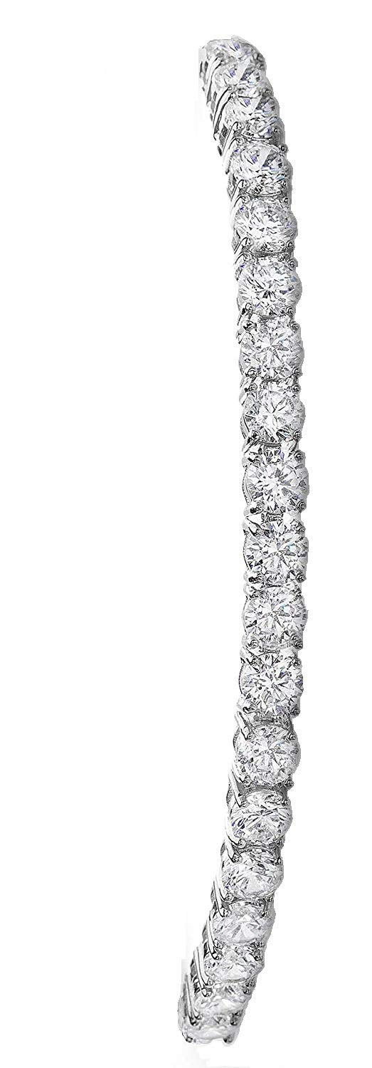 Charles Raymond Women's Big Rocks Bezel Colored Dial with Roman Numerals Fully Iced Out Watch - ST10327LA