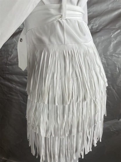 Womens Sexy 2 Pieces Graffiti Print Blazer Suit Pants Set Nightclub Tracksuit Outfit Set