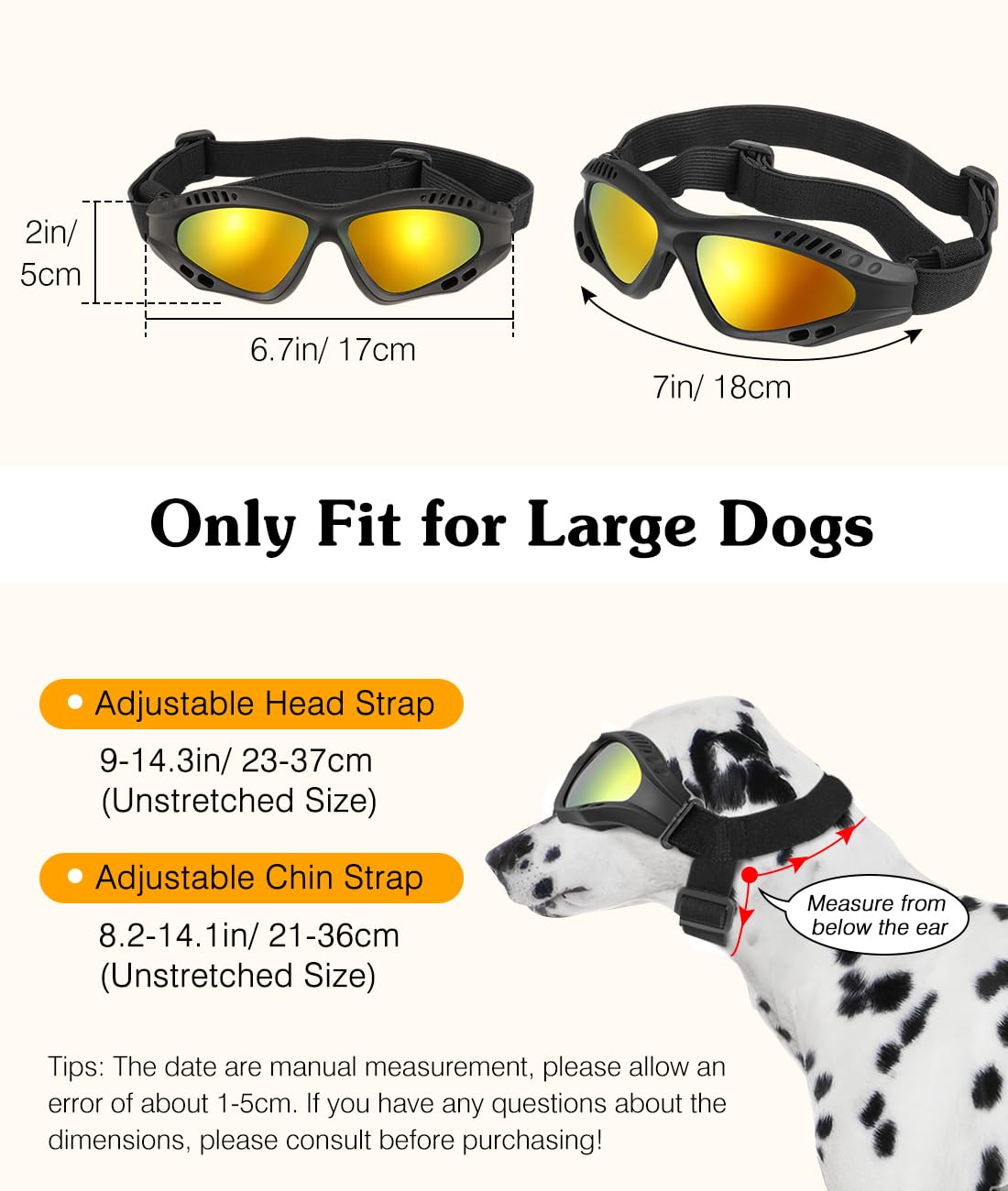 Small Dog Sunglasses UV Protection Goggles Eye Wear Protection with Adjustable Strap Doggy Heart Shape Anti-Fog Sunglasses for Pet Dogs Sun Glasses Doggie Windproof Glasses, Pink