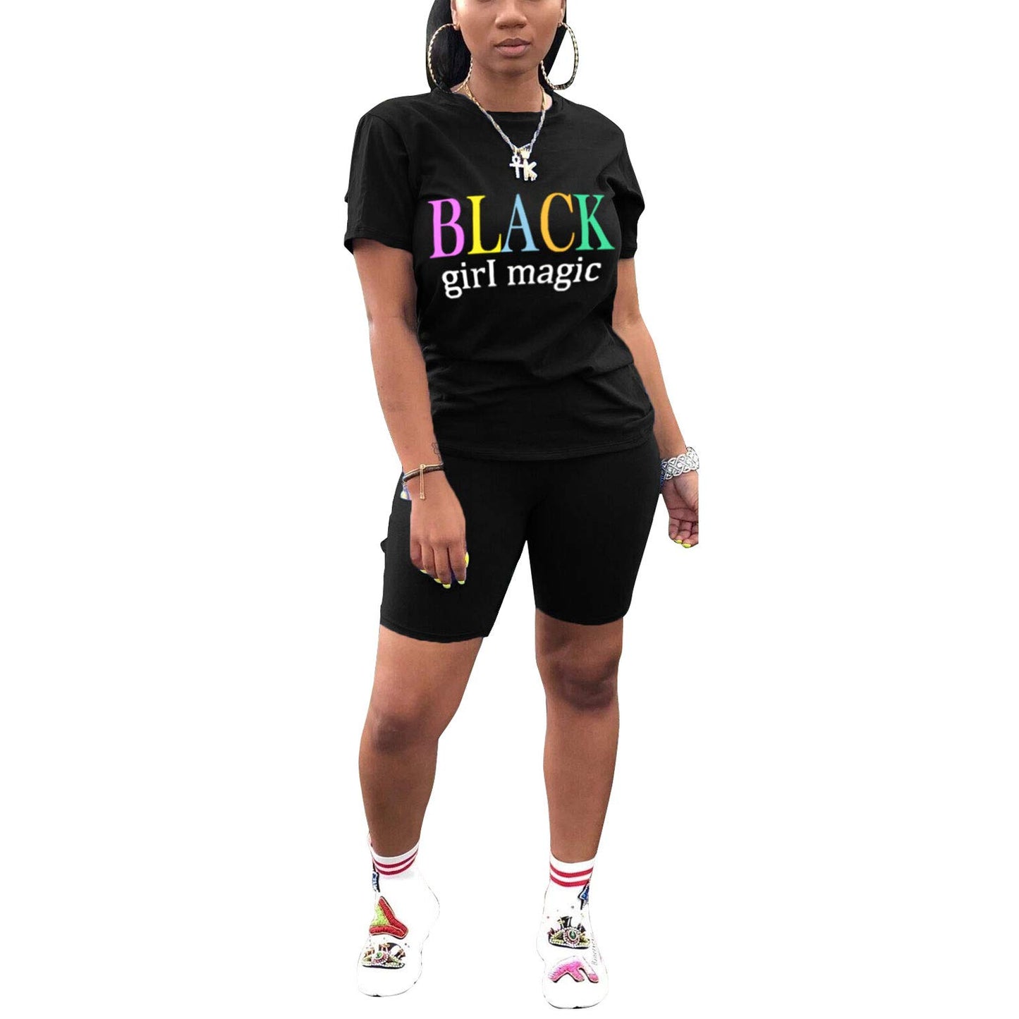 Nimsruc Two Piece Outfits For Women Summer Sweatsuits