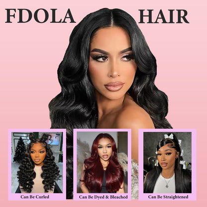 12A Human Hair Bundles with Closure Body Wave Bundles 20 22 24+18 Inch 5X5 HD Lace Closure Human Hair 100% Brazilian Virgin Hair Extensions 3 Bundles Deals Hair Quick Weave Bundle for Women