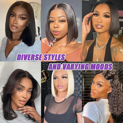 613 13x6 Lace Front Wig Human Hair 30 Inch Body Wave Blonde Wig, 200% Density Pre Plucked Blonde HD Lace Frontal Wig for Black Women