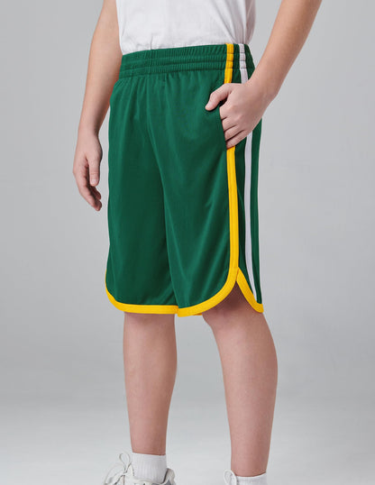 Liberty Imports 5 Pack Big Boys Youth Athletic Mesh Basketball Shorts with Pockets Quick Dry Activewear