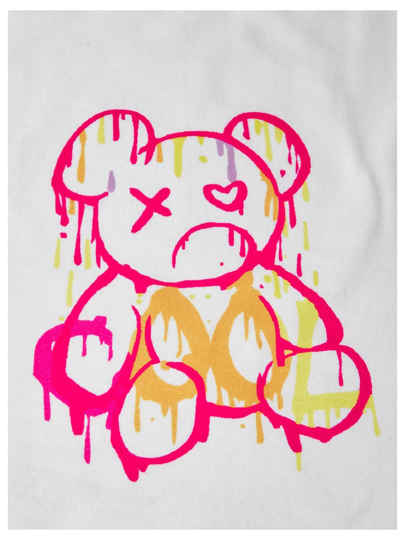 SOLY HUX Girl's Graphic 3 Piece Outfits Sheer Crop Tee and Cami Top with Jeans Pants Set