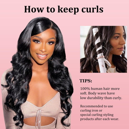 12A Human Hair Bundles with Closure Body Wave Bundles 20 22 24+18 Inch 5X5 HD Lace Closure Human Hair 100% Brazilian Virgin Hair Extensions 3 Bundles Deals Hair Quick Weave Bundle for Women