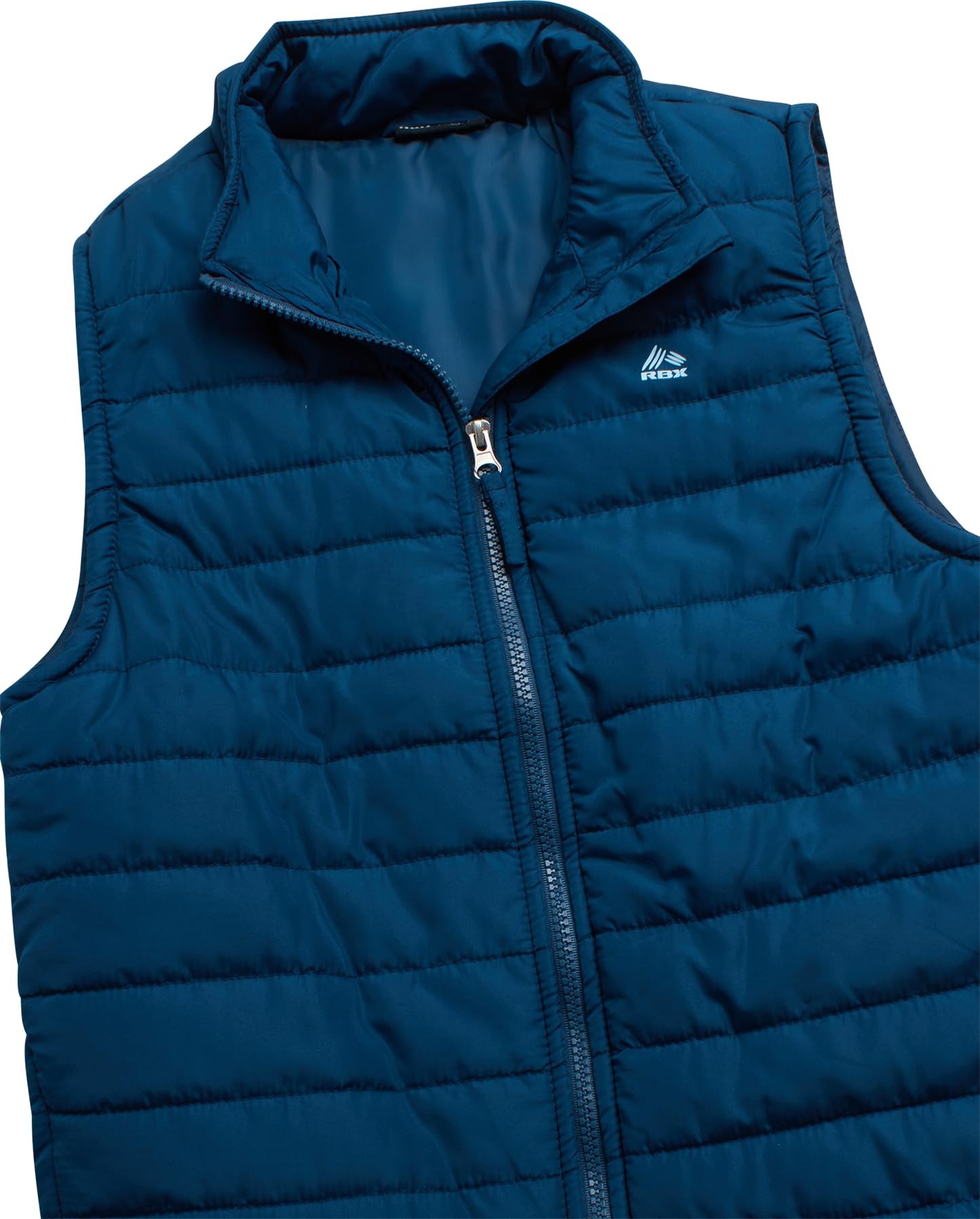 RBX Boys Pants Set - 3 Piece Zip Up Puffer Vest, Crew Neck Long Sleeve T Shirt and Fleece Joggers for Boys (Sizes: 4-12)