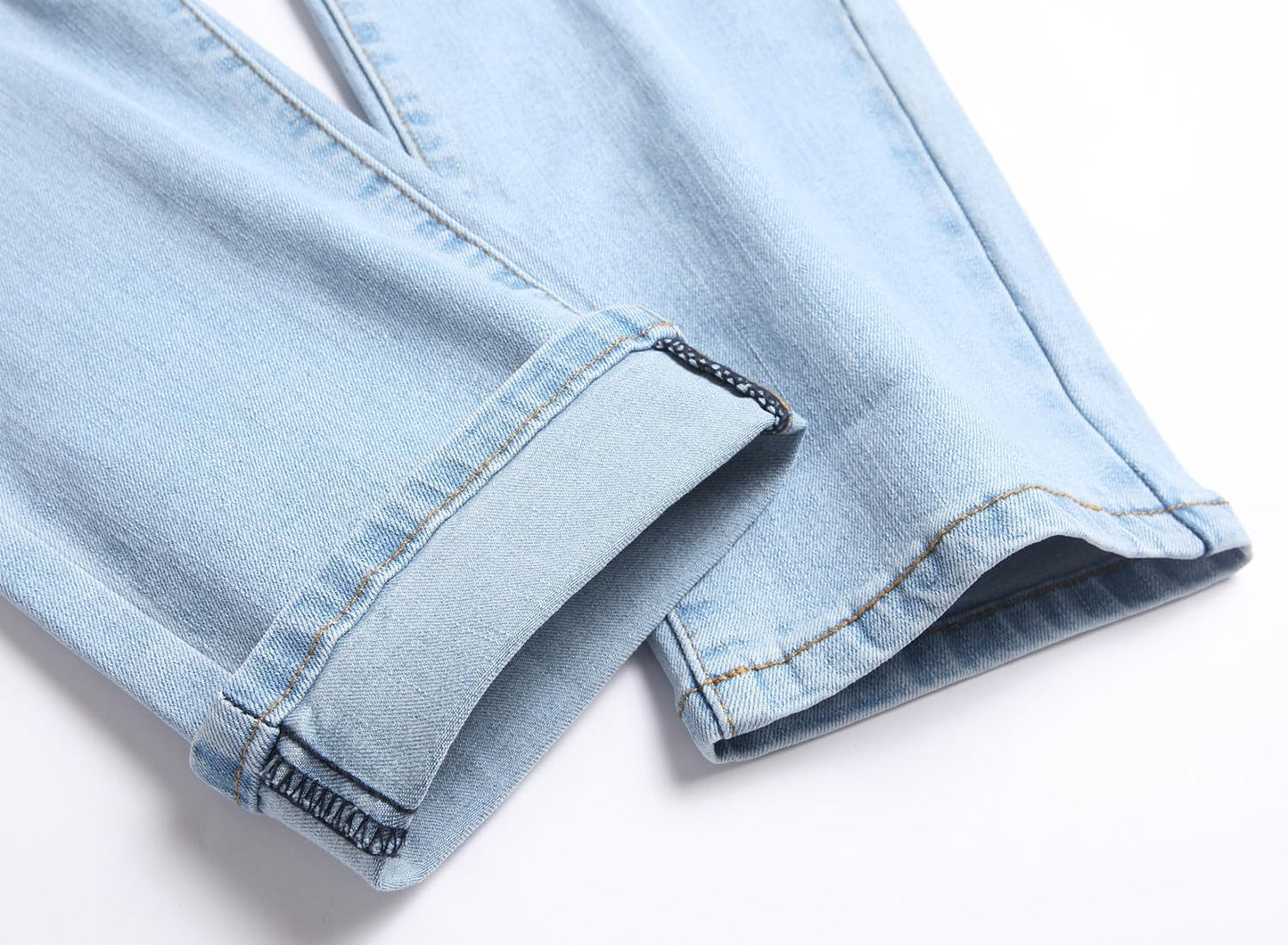 Fashion Slim Jeans Men Stretch Denim Pants
