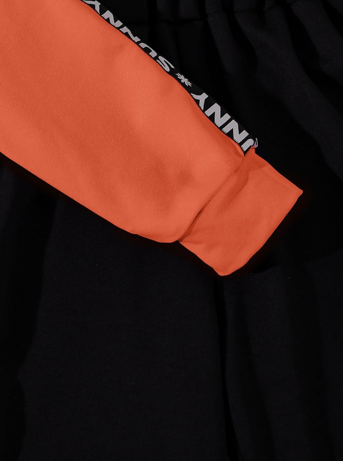 Hilinker Girls Graphic 3 Piece Outfits Workout Crop Hoodie Ribbed Tank and Sweatpants Set