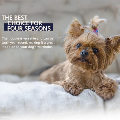 Paiaite Black Chihuahua Dog Hoodie: Keep Your Pup Warm and Stylish with a 'The Dog Face' Printed Sweatshirt Pet Clothes and Sweater Coat All in One Perfect for Winter and Cool Summer Nights! Black XS