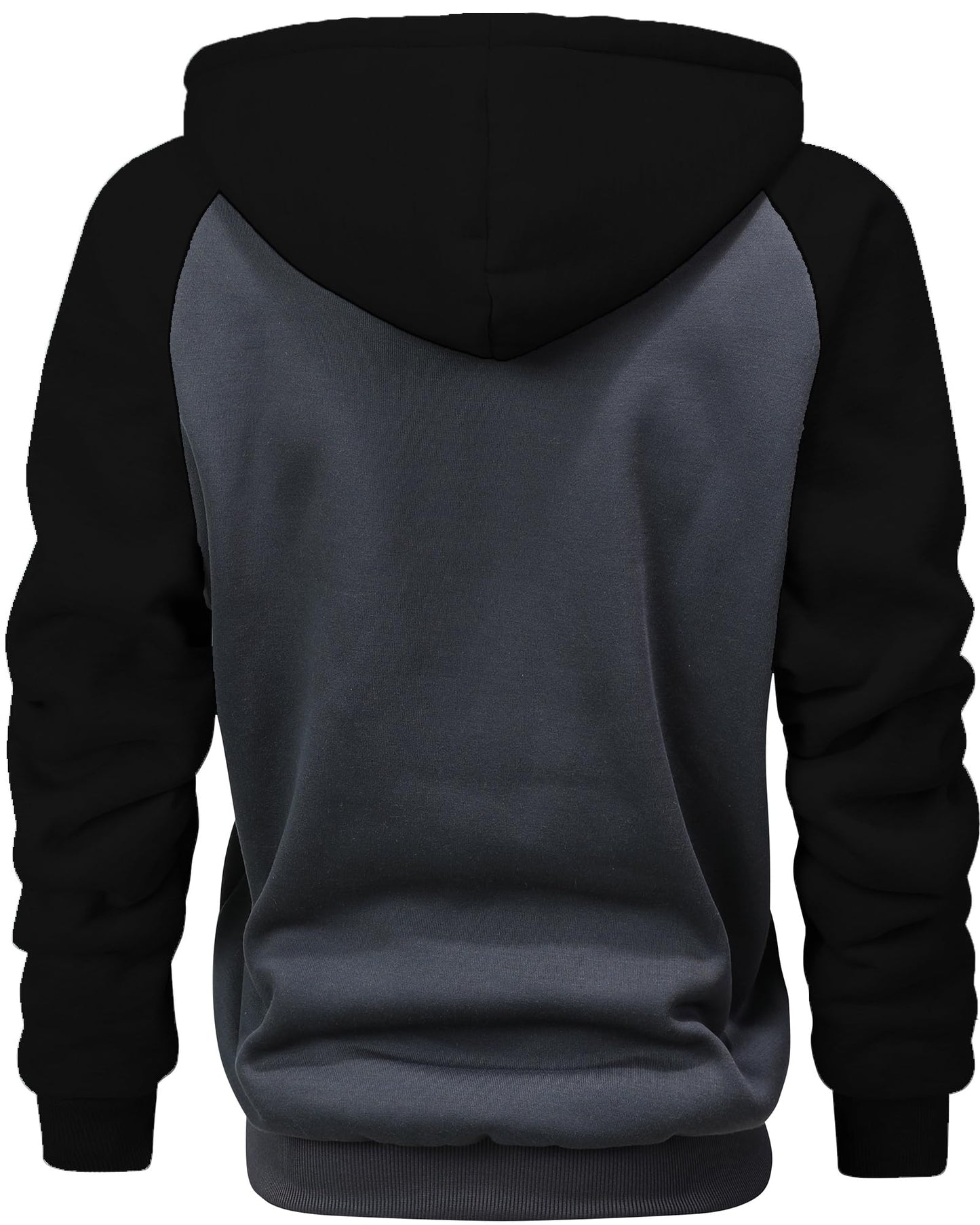 GXAMOY Men's Winter Fleece Hoodies for Men Heavyweight Warm Thick Full Zip Up Sweatshirt Outerwear