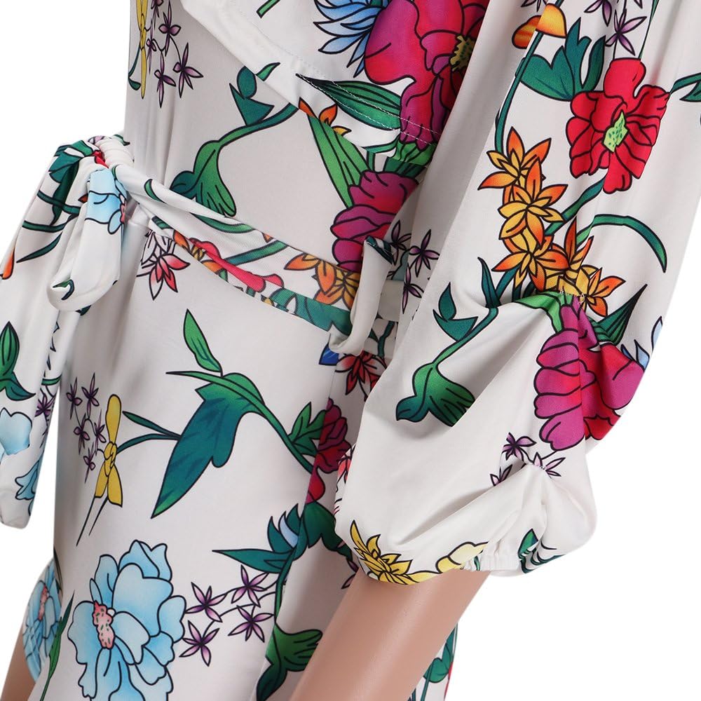 Sexy Two Piece Shorts Set - African Floral Jumpsuits Rompers Vacation Club Outfit