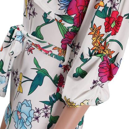 Sexy Two Piece Shorts Set - African Floral Jumpsuits Rompers Vacation Club Outfit