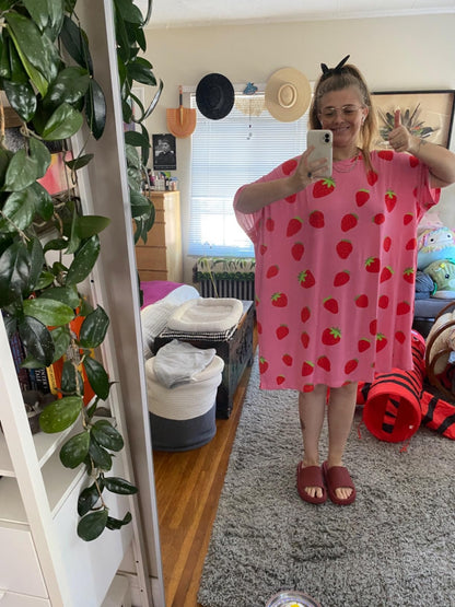 Plus Size Moo Moos for Women Oversized Sleep Shirts for Women Oversized Nightgown with Pocket Fit S-5XL