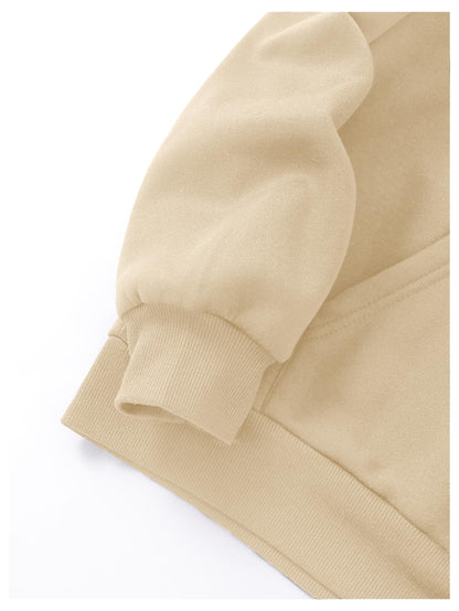 SOLY HUX Women's 2 Piece Outfits Letter Graphic Drawstring Long Sleeve Hoodies Sweatshirt and Sweatpants Set