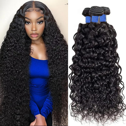 14A Body Wave Bundles Human Hair 20 22 24 Inch 100% Brazilian Virgin Real Raw Human Hair Bundles Body Wave Thick Weave Natural Color (20 22 24 Inch)