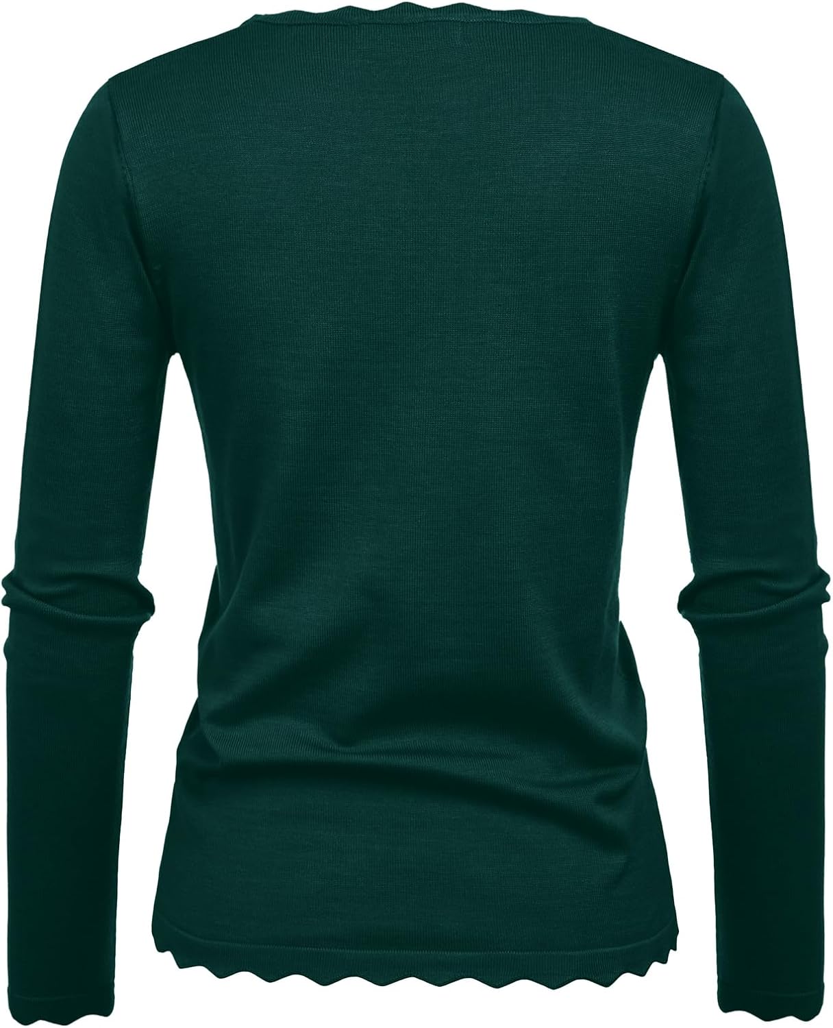 GRACE KARIN Women's High Stretchy Long Sleeve Pullover Sweater Blouse Top