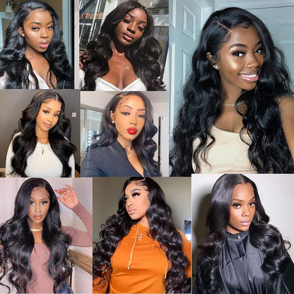 Hd Closure 5x5 Straight Closure 5x5 Transparent Lace Closure 12A Virgin Remy Human Hair Frontal Closure Pre Plucked With Baby Hair Natural Black Color(14inch)