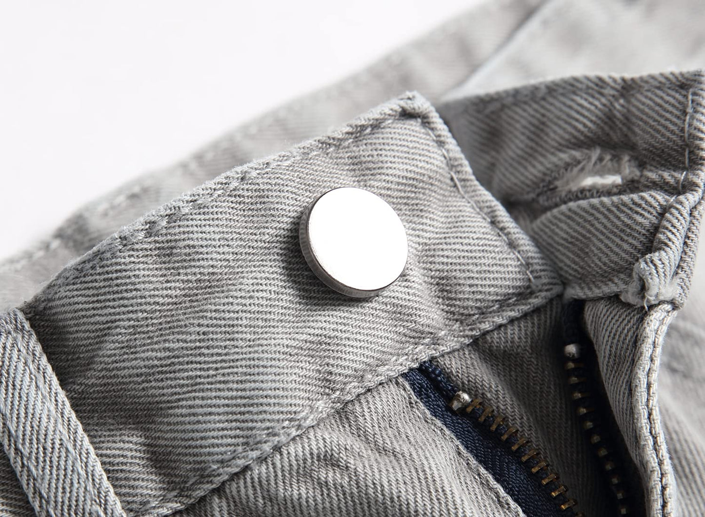 Boy's Skinny Fit Comfy Jeans Ripped Destroyed Distressed Stylish Slim Washed Denim Jeans Pants