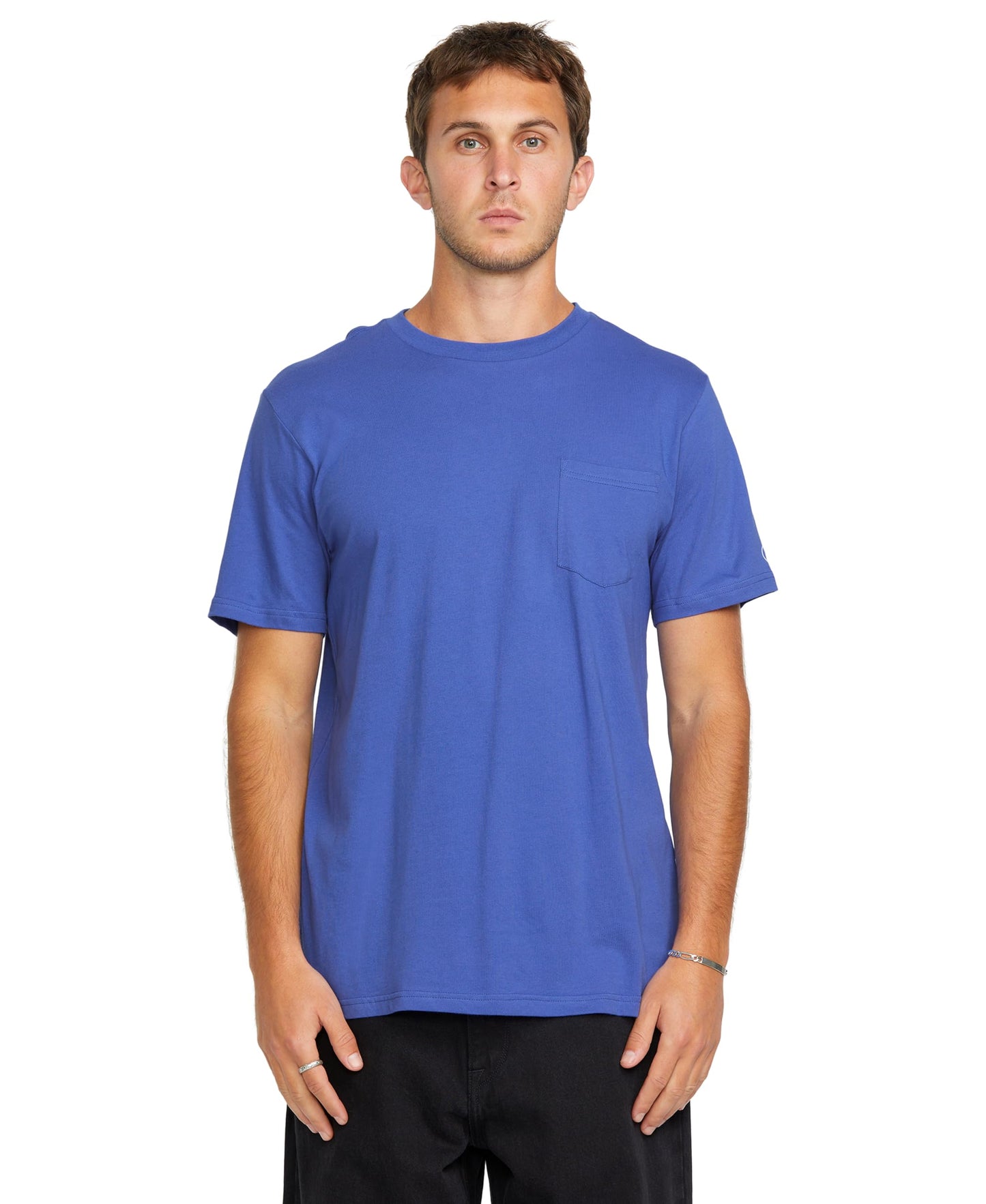 Volcom Men's Solid Stone Modern Fit Short Sleeve Tee