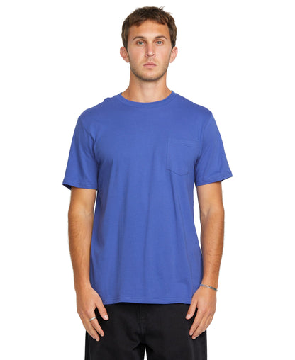 Volcom Men's Solid Stone Modern Fit Short Sleeve Tee