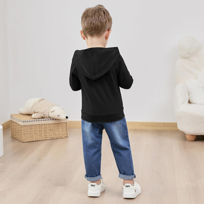 YUEMION Toddler Boy Clothes Long Sleeve Print Hoodies +Denim Pants 2Pcs Fall Winter Sweatshirt Baby Boy Outfits Set 1-6Y