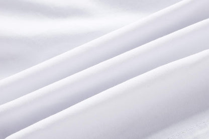 Big Boy's Casual Shorts Summer Cotton Classic Fit Drawstring Elastic Waist Beach Shorts with Pockets