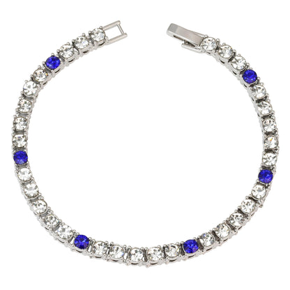 Charles Raymond Women's Big Rocks Bezel Colored Dial with Roman Numerals Fully Iced Out Watch - ST10327LA