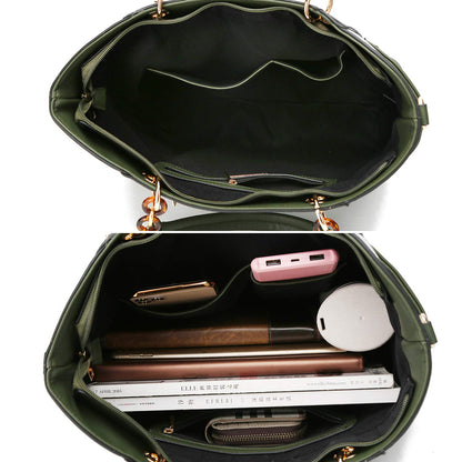 MKF Collection Tote Bag for Women, Handbag Set with Wallet-Top-Handle- Vegan Leather Purse