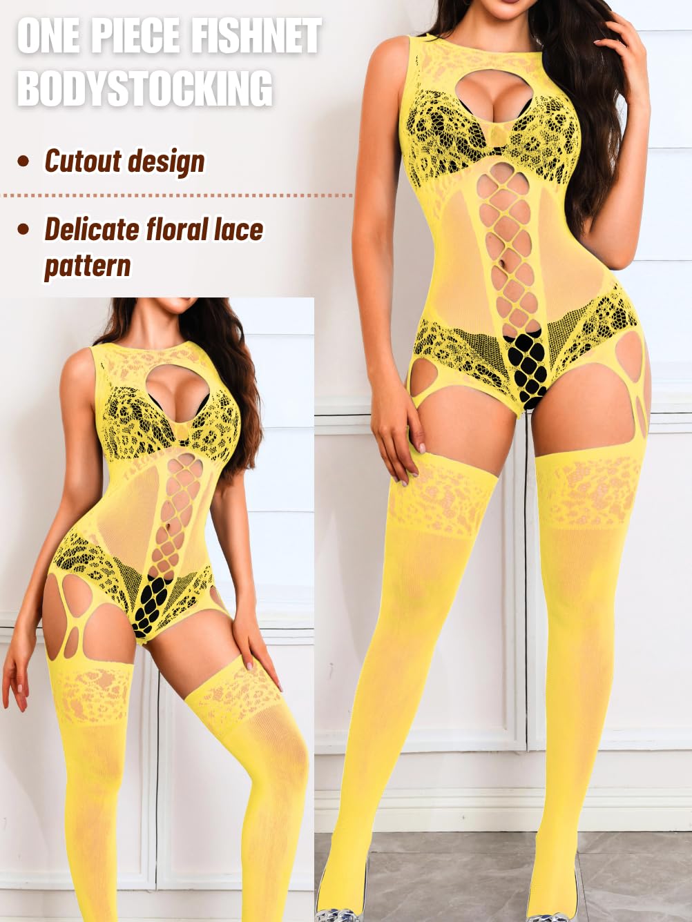 Women Body Stockings Sexy, Exotic Dancer Fishnets Lingerie Glow Party, Fishnet Bodysuit Rave Outfits Club Plus Size