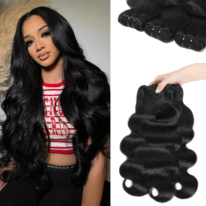 12A Human Hair Bundles with Closure Body Wave Bundles 20 22 24+18 Inch 5X5 HD Lace Closure Human Hair 100% Brazilian Virgin Hair Extensions 3 Bundles Deals Hair Quick Weave Bundle for Women