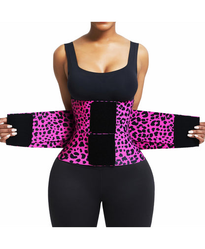 FeelinGirl Waist Trainer Belt Waist Cincher Trimmer Ab Belt Tummy Control Body Shaper with Triple Wrap Women and Men