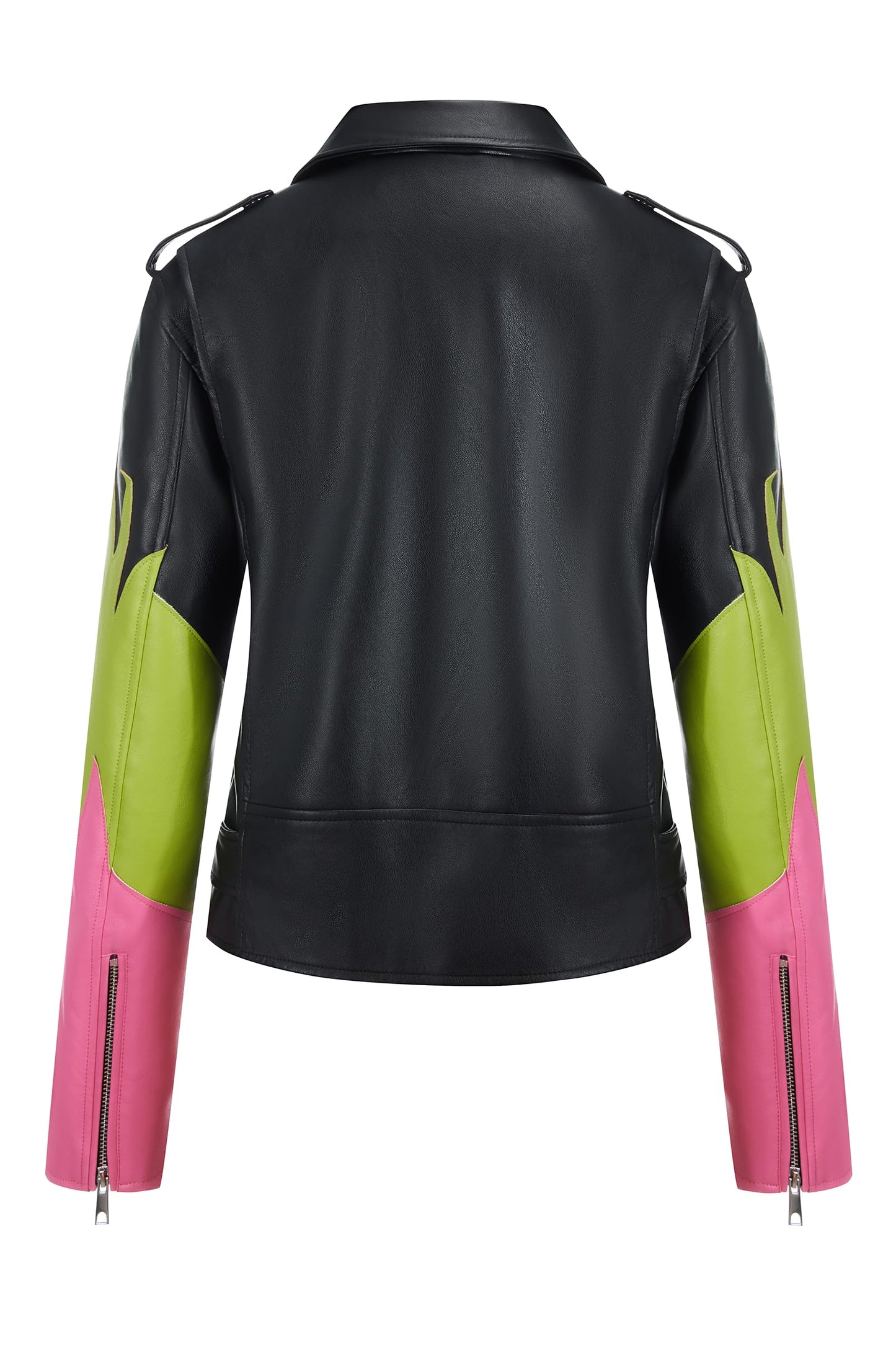 Bellivera Women's Faux Leather Casual Jacket 2025 Spring Trendy Motorcycle Outfits Lightweight Classic Coat