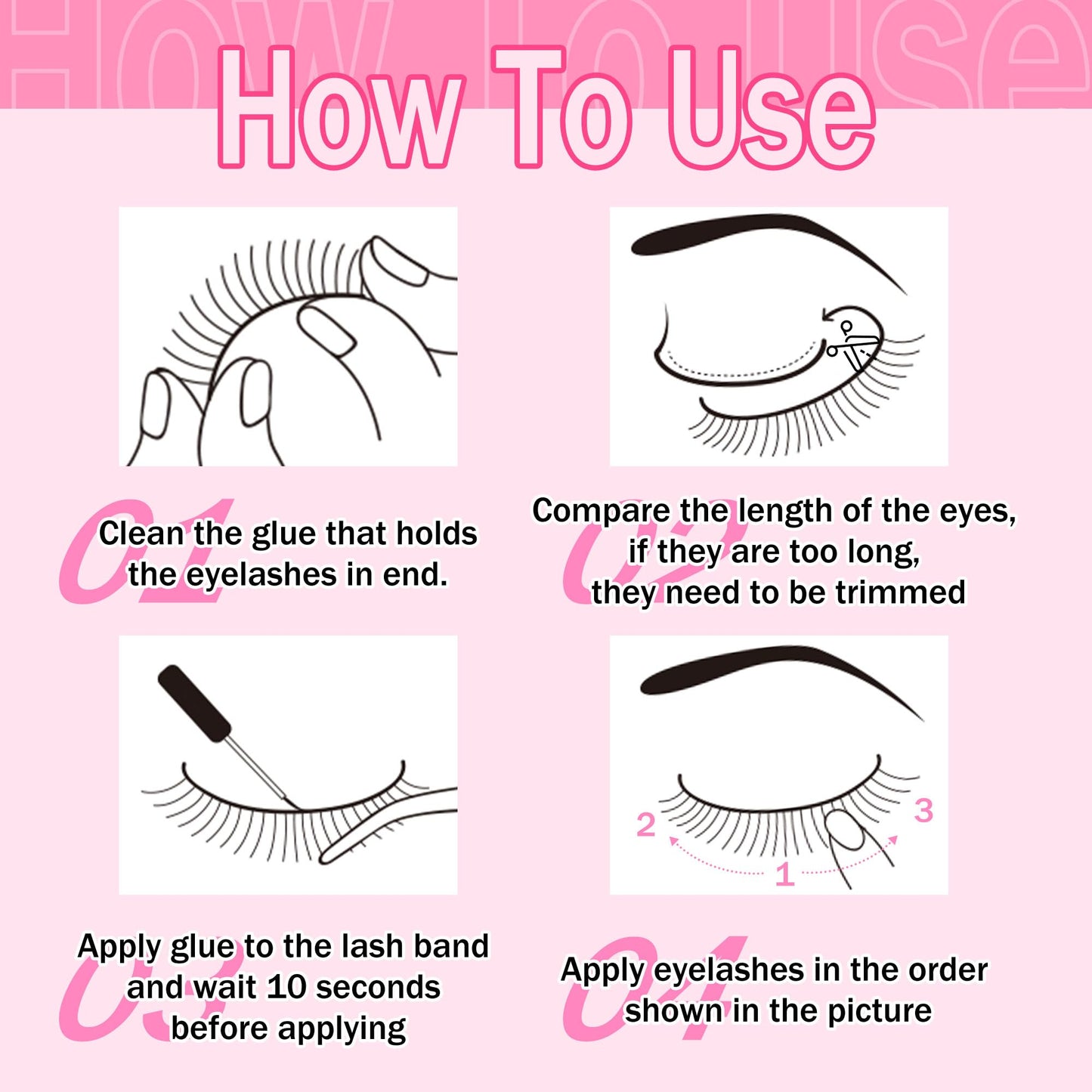 Mink Lashes Full Volume False Eyelashes 18mm Dramatic Faux Mink Eyelashes Natural Look Cat Eye Volume Eye Lashes Multipack by Focipeysa