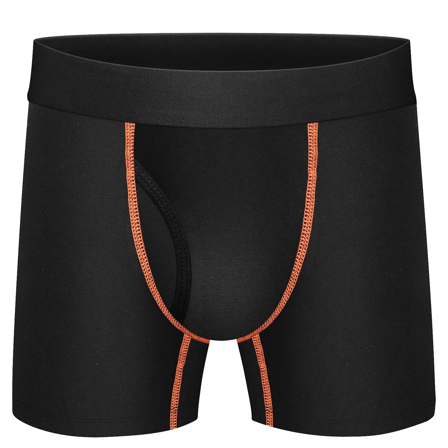 Boys Boxer Briefs,Cotton Toddler Underwear Breathable Mesh Performance Sport Big Boy Boxer Briefs with Fly 5 Pack