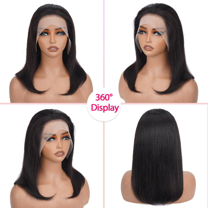 613 13x6 Lace Front Wig Human Hair 30 Inch Body Wave Blonde Wig, 200% Density Pre Plucked Blonde HD Lace Frontal Wig for Black Women