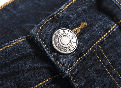 Fashion Slim Jeans Men Stretch Denim Pants