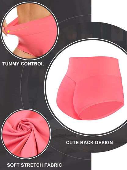 Cut Out Yoga Shorts Booty Butt Lifting Scrunch Shorts High Waisted Workout Gym Active Hot Pants