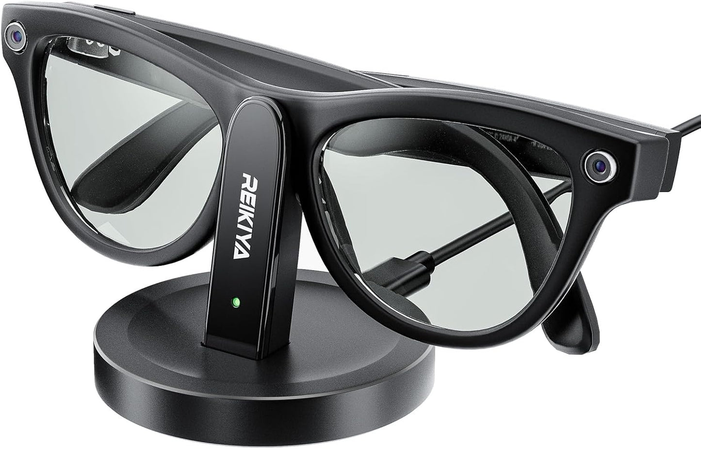 Charging Stand for Ray-Ban Meta Smart Glasses, Portable Charging Dock for Wayfarer, Headliner, Skyler with 3.3 ft USB-C Cable, Charger for Meta Glasses RayBan, RayBan Meta Accessories