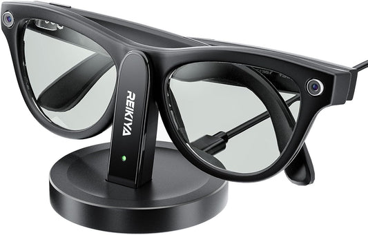 Charging Stand for Ray-Ban Meta Smart Glasses, Portable Charging Dock for Wayfarer, Headliner, Skyler with 3.3 ft USB-C Cable, Charger for Meta Glasses RayBan, RayBan Meta Accessories