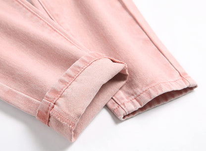 Boy's Skinny Fit Comfy Jeans Ripped Destroyed Distressed Stylish Slim Washed Denim Jeans Pants