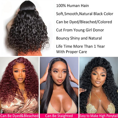 14A Body Wave Bundles Human Hair 20 22 24 Inch 100% Brazilian Virgin Real Raw Human Hair Bundles Body Wave Thick Weave Natural Color (20 22 24 Inch)