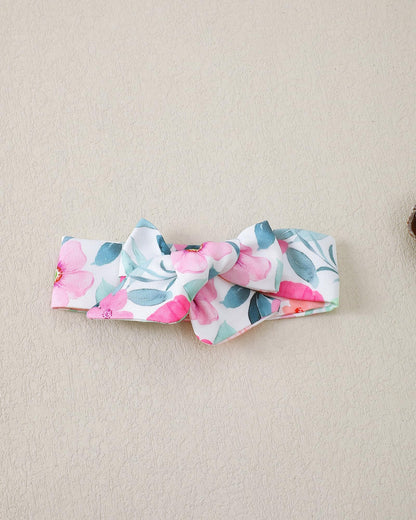 SUNNY PIGGY Newborn Infant Baby Girl Clothes Ruffle Romper Toddler Girl Floral Cotton Pant Sets Girls Clothing Outfit