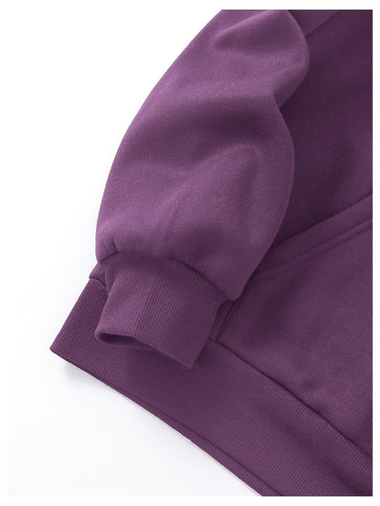 SOLY HUX Women's 2 Piece Outfits Letter Graphic Drawstring Long Sleeve Hoodies Sweatshirt and Sweatpants Set