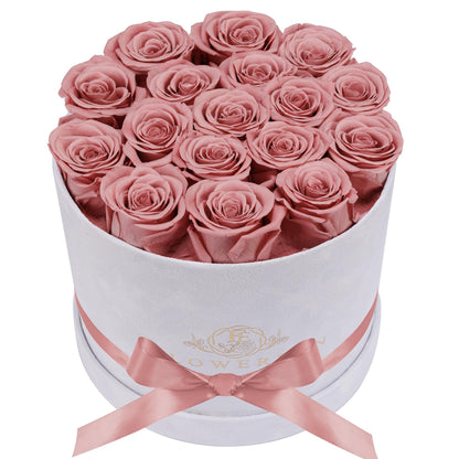 47 Flowers in a Luxury Suede Box, Birthday Gifts for Women, Preserved Flowers, Mothers Day Roses Gift for Mom, Red