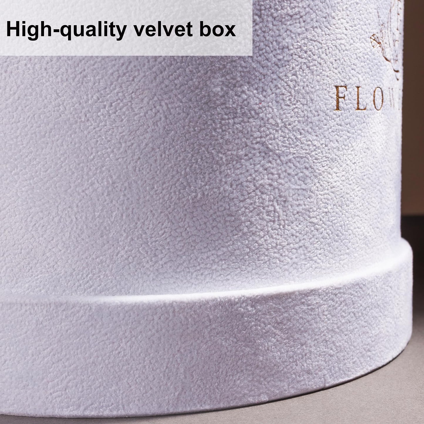 47 Flowers in a Luxury Suede Box, Birthday Gifts for Women, Preserved Flowers, Mothers Day Roses Gift for Mom, Red