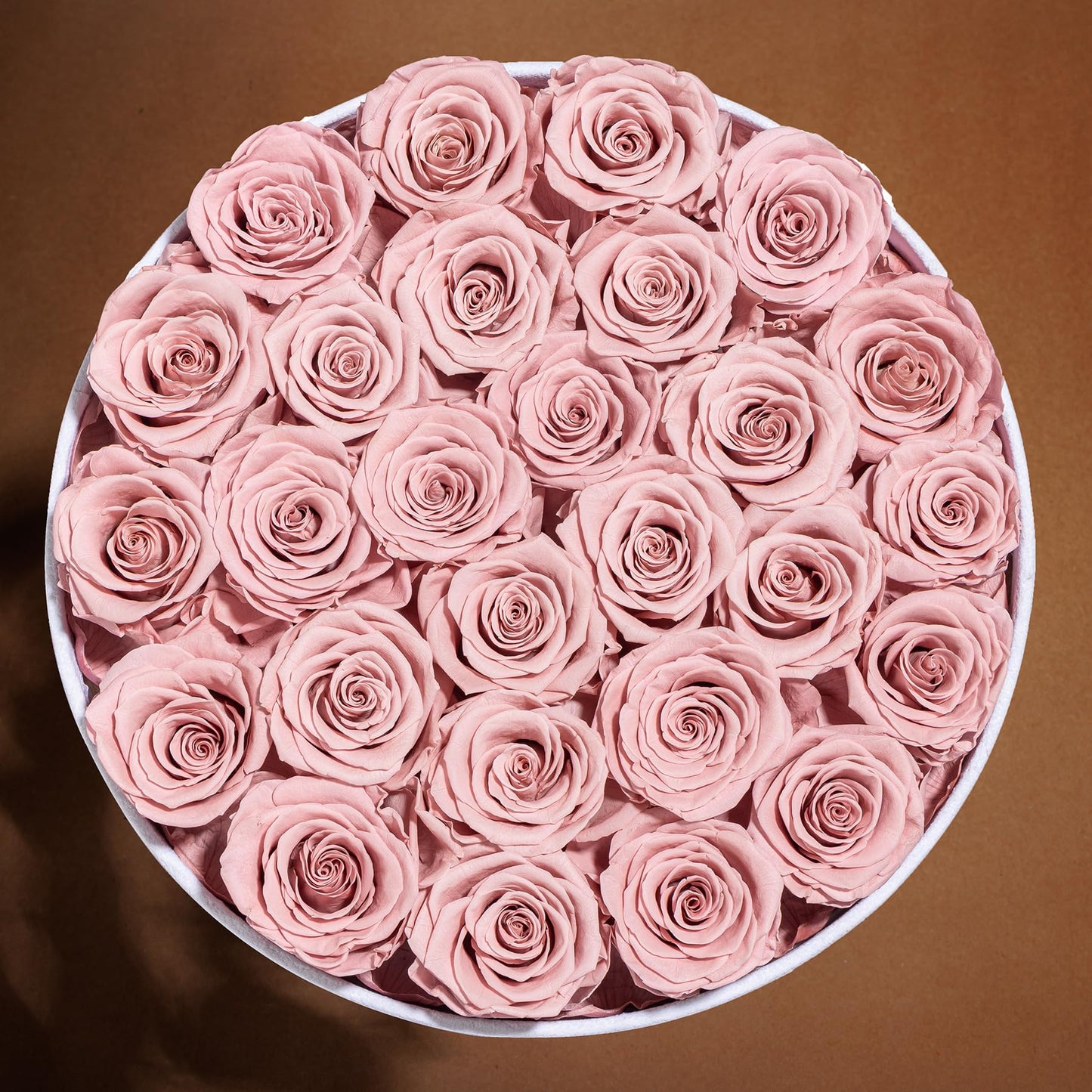 47 Flowers in a Luxury Suede Box, Birthday Gifts for Women, Preserved Flowers, Mothers Day Roses Gift for Mom, Red